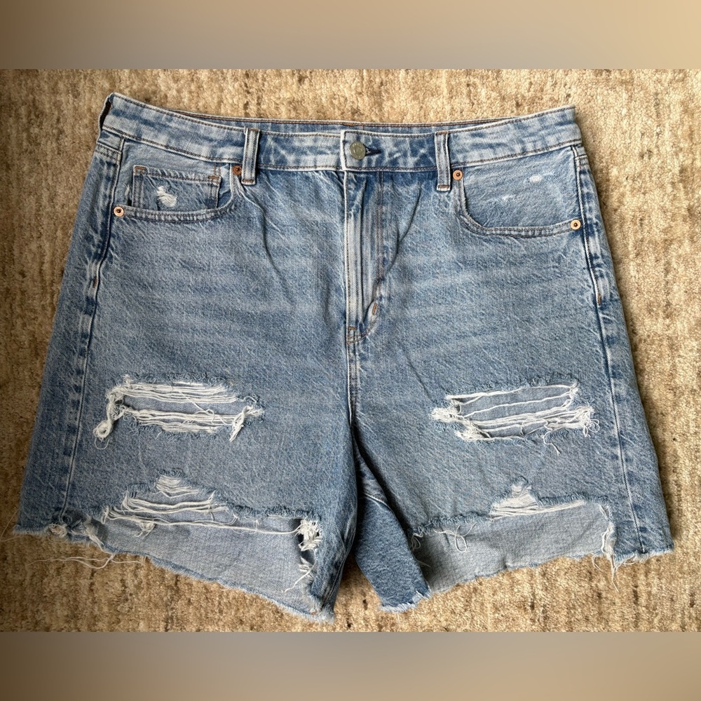 American Eagle Outfitters Light Blue Jean Shorts